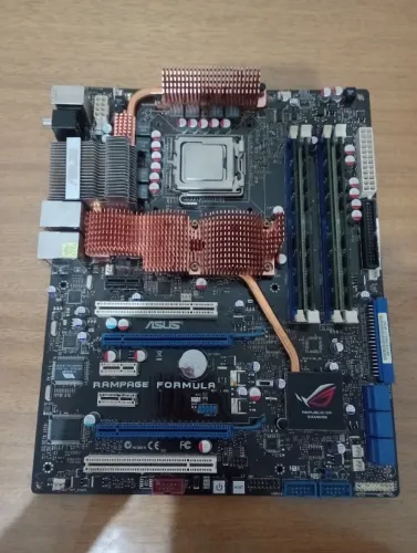 Kit upgrade lga 775 asus rog rampage 8gb DDR2 core 2 duo