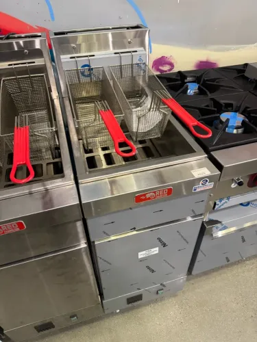 Fritadeira a gás profissional 25 litros 90.000btu/h nova