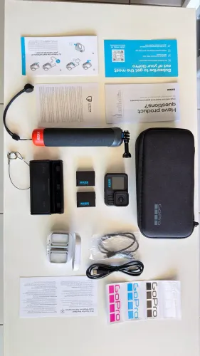 GoPro Hero 13 + Baterias + Estojo + Acessórios