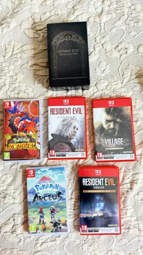 5 Jogos Nitendo Switch 2 novos passo cartão