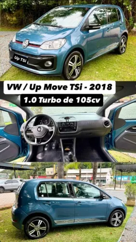Volkswagen Up! Move 1.0 TSI Total Flex 12V 5P 2018