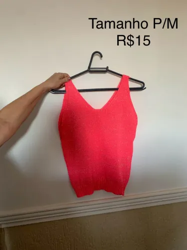blusa sem manga 