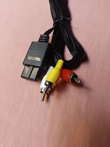Cabo áudio e video (rca) super Nintendo