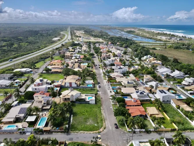 Lote Terreno Jacuípe 700m² Cond. Canto do Sol Reg. Estrada do Coco Praia do Forte Guarajub
