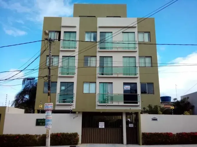 Alugar - Apartamento Totalmente Mobiliado em Ponta Negra - 1/4 - 45m²