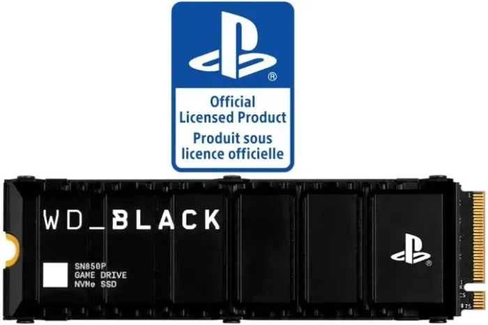 Ps5 Ssd Wd black 1th Sn850p Nvme M.2