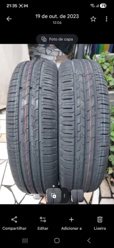 Pneus Continental 165/70 aro 14
