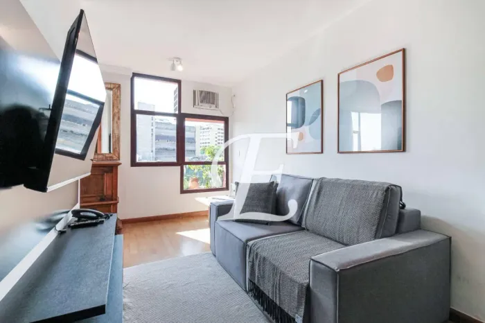 Apartamento mobiliado com.ar condicionado, 1 suíte para alugar, 55 m² , 1 vaga,- Cerqueira