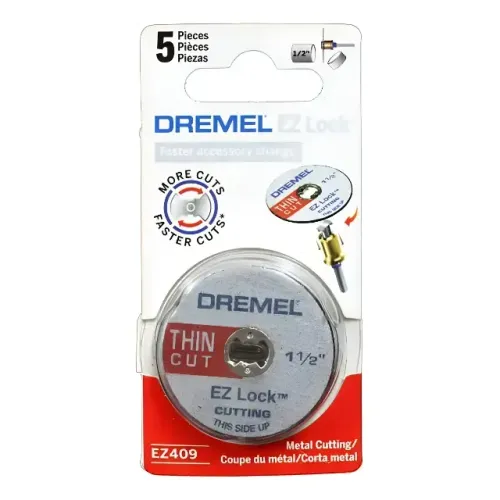 Disco De Corte 1.1/2 Com 5 Peças Dremel Ez409