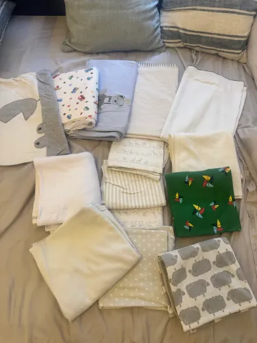 Super bazar diversas mantas e cueiros - Bebes 