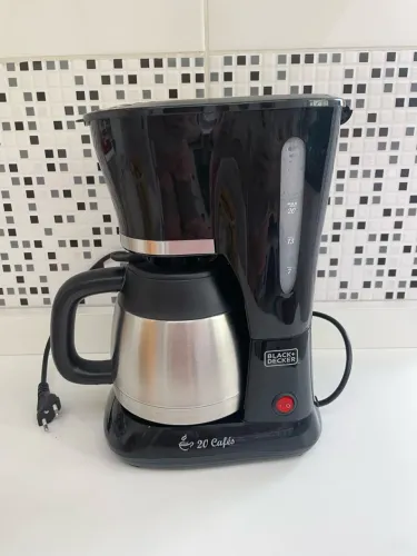Cafeteira Black+Decker 20 Cafés - Jarra Térmica Inox 220V