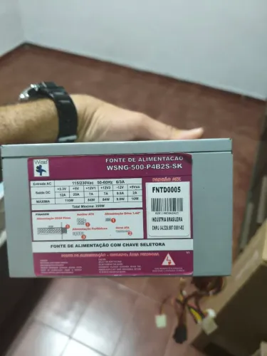 Fonte de Alimentação ATX Wise 220W