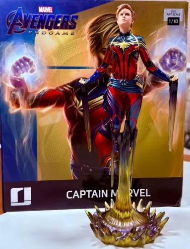 Capitã Marvel - Endgame Iron Studios