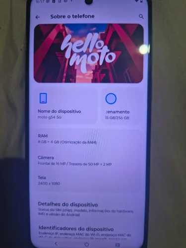 Moto g54 5g 256 gb