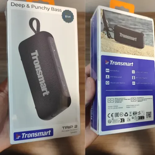 tronsmart trip 2 preta nova lacrada Caixa de som bluetooth