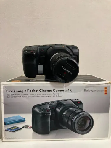 CÂMERA BLACKMAGIC POCKET 4K