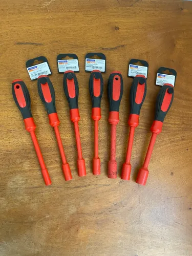 Chaves Isolada Canhão Tramontina Pro - Kit com 7 peças: 6,8,9,10,11,12 e 13