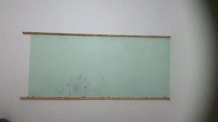 Quadro de vidro para estudos