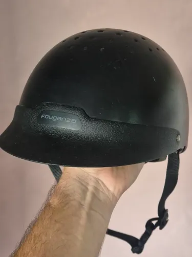 Capacete de hipismo / equitação Fouganza