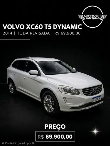 Volvo XC 60 2.0 T5 5P 2014