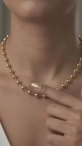 colar em ouro 24