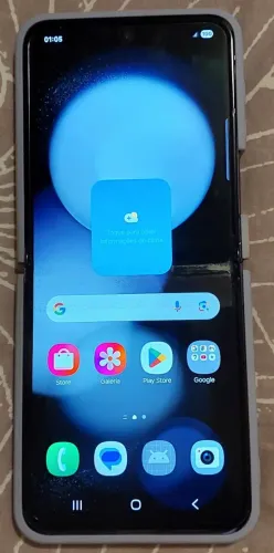Samsung Galaxy Z Flip5 256GB Preto, Funcionando Perfeitamente
