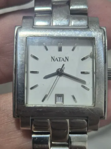 Relógio NATAN TANK À QUARTZ SUÍÇO - ÓTIMO ESTADO