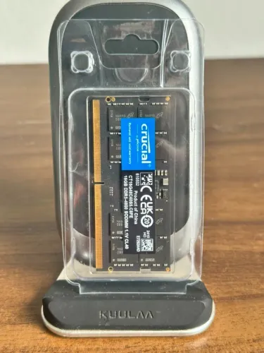 Memória RAM 16GB Lacrado ! NOVO ! Crucial DDR5 para Notebook 4800 Mhz