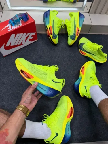 Tênis Nike ZoomX Alphafly 3 -Verde Limão! Premium