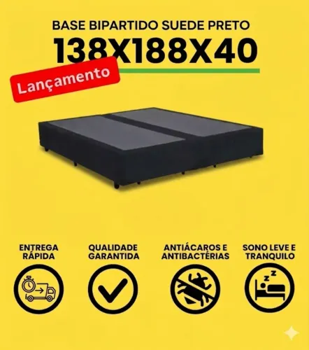 138x188 - casal duas partes - reforçada - fazemos entregas