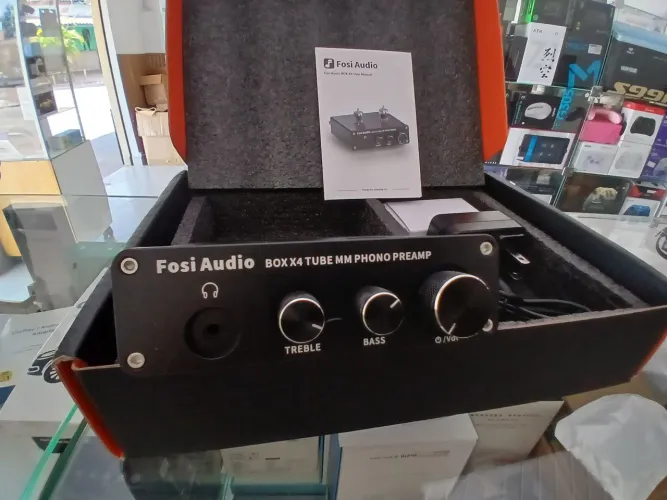 -amplificador de áudio valvulado Fosi Audio Box X4