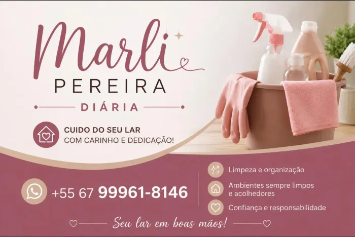 Diarista ou faxina