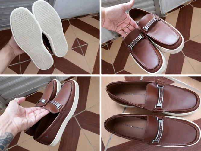 Sapato Tommy Hilfiger Couro Original