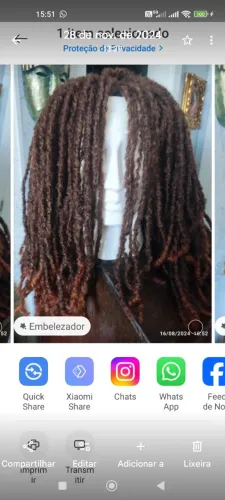 Lace dreads 