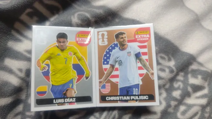 Figurinhas original da copa do mundo Stocker extra. Prata e bronze.vendo separada também .