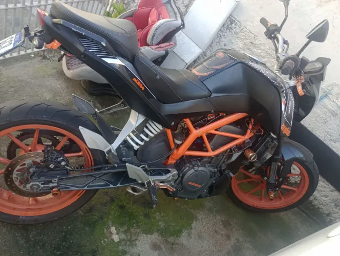 KTM motinha top 18.000 aceito troca em moto de maior cilindrada