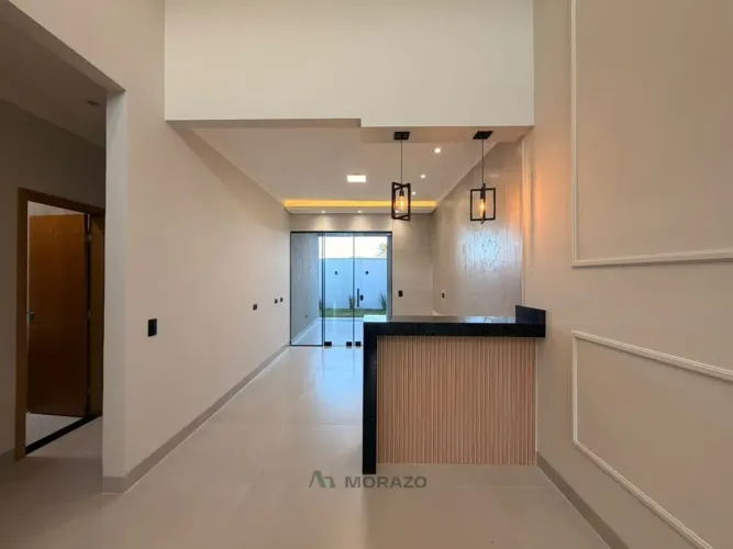 Casa no Jardim Real | 3 quartos, suíte, gourmet e 2 vagas por R$ 590 mil