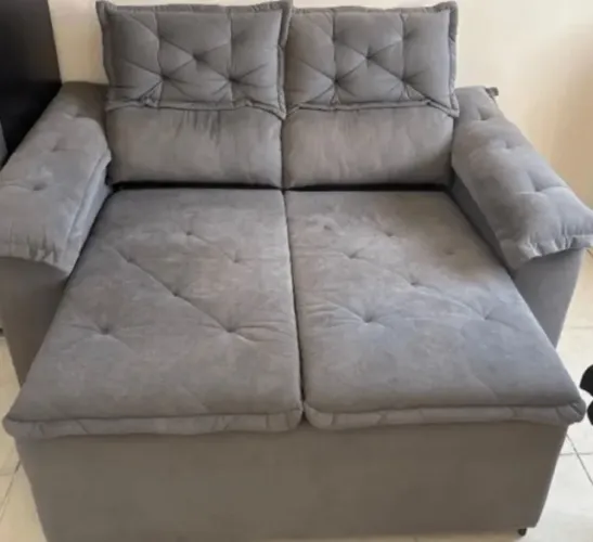 Sofá retrátil 2 lugares