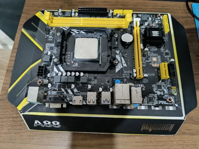 Placa mãe fm2 + processador A10 6800k