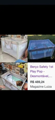 Mini berço portátil