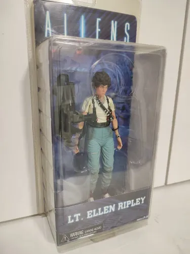 Neca LT Ellen Ripley Aliens Figura de Ação Colecionável Marines Boneco