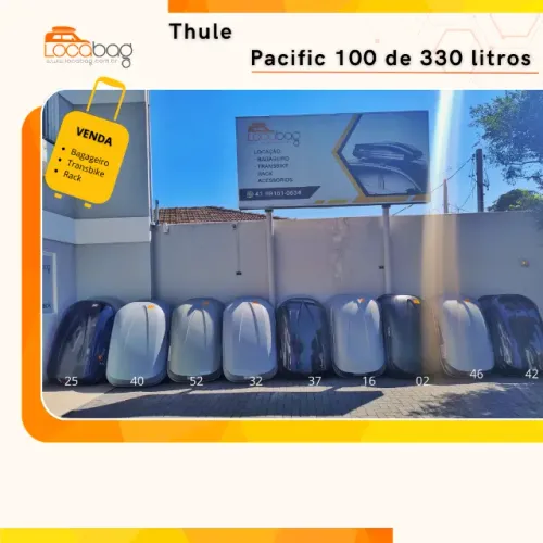 Bagageiro Thule Pacific 100 (330L) - Várias Opções e Preços!