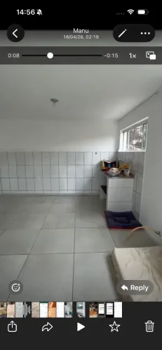 Apto 1 doem. para lugar -carvoeira
