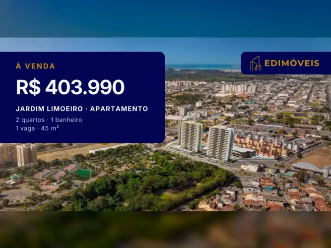 Jardim Limoeiro: Apartamento 2 quartos em condomínio com lazer completo