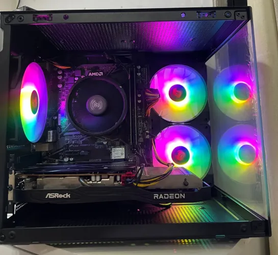 PC GAMER RYZEN 5 3600, RX 6600 8GB, 16gb ram, SSD 256
