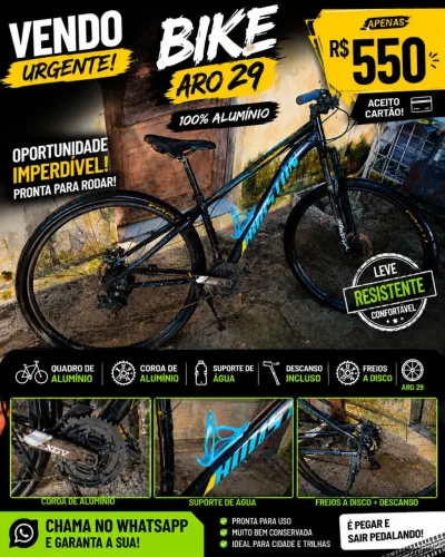 Vende-se bike aro 29