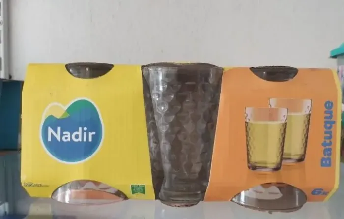 Conjunto de copos Nadir Batuque 6 unidades