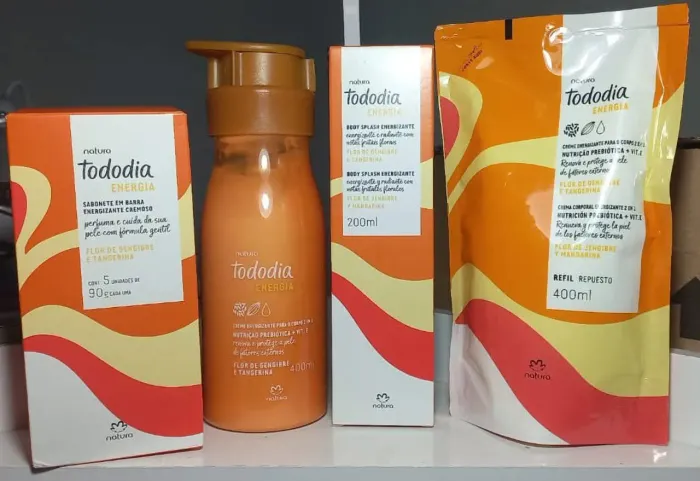 Combo Natura Flor de Gengibre e Tangerina