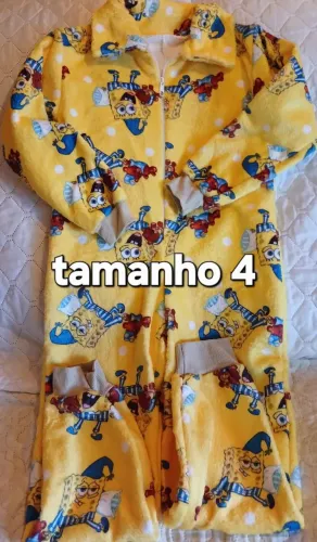Macacão infantil quentinho