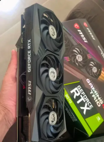 Placa de vídeo RTX 3070 GAMING Z TRIO 8gb